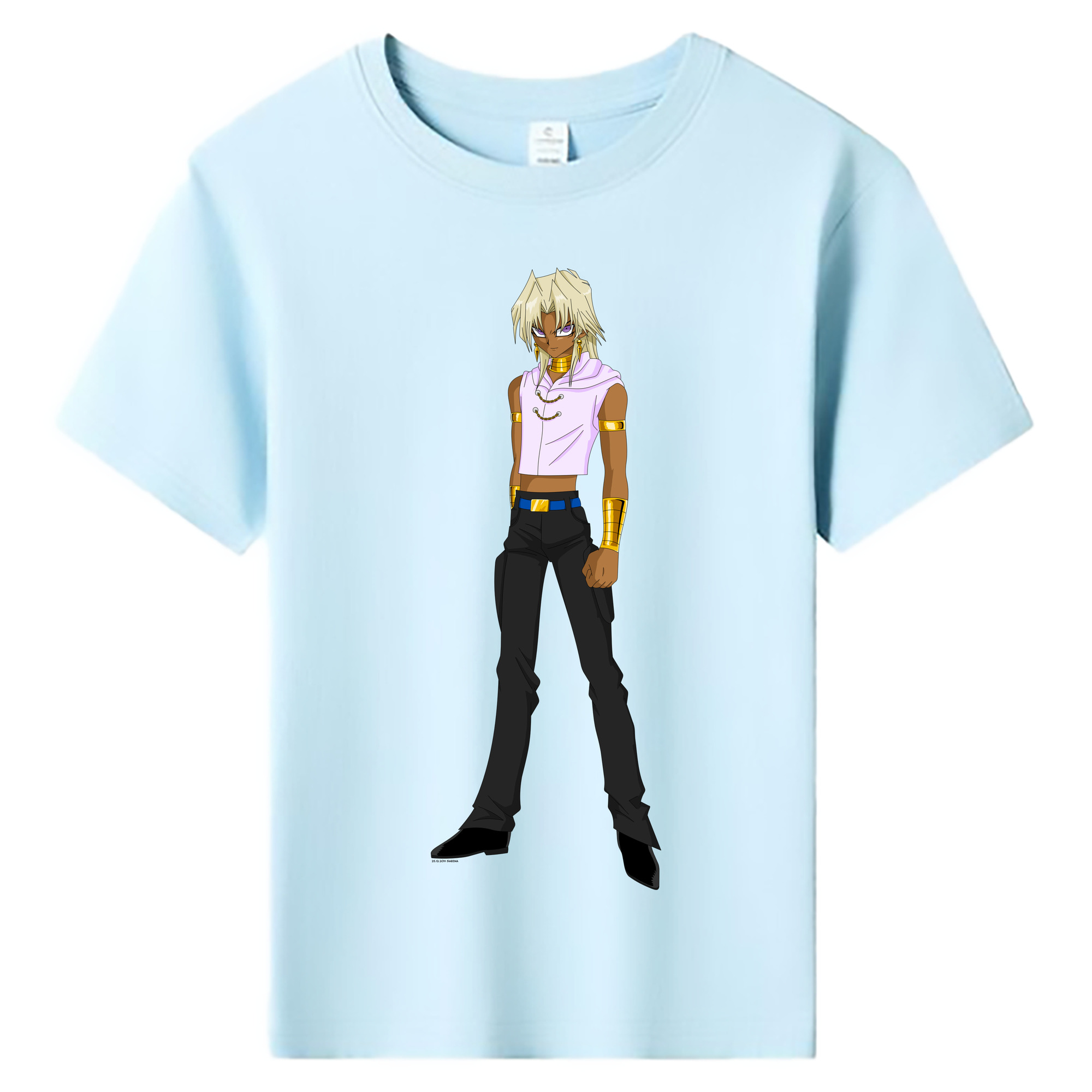 （画像用） 遊☆戯☆王 Yu-Gi-Oh! 綿100％キッズTシャツ（フロントプリント）